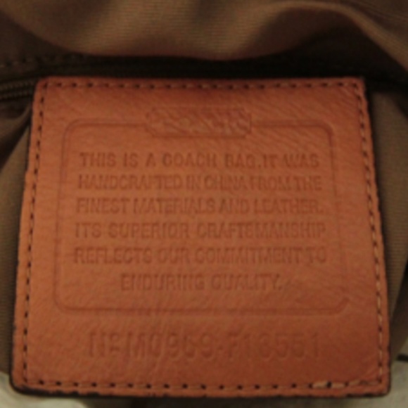 2000's Coach Signature Canvas Top Handle Shoulder Bag - Picture 7 of 7